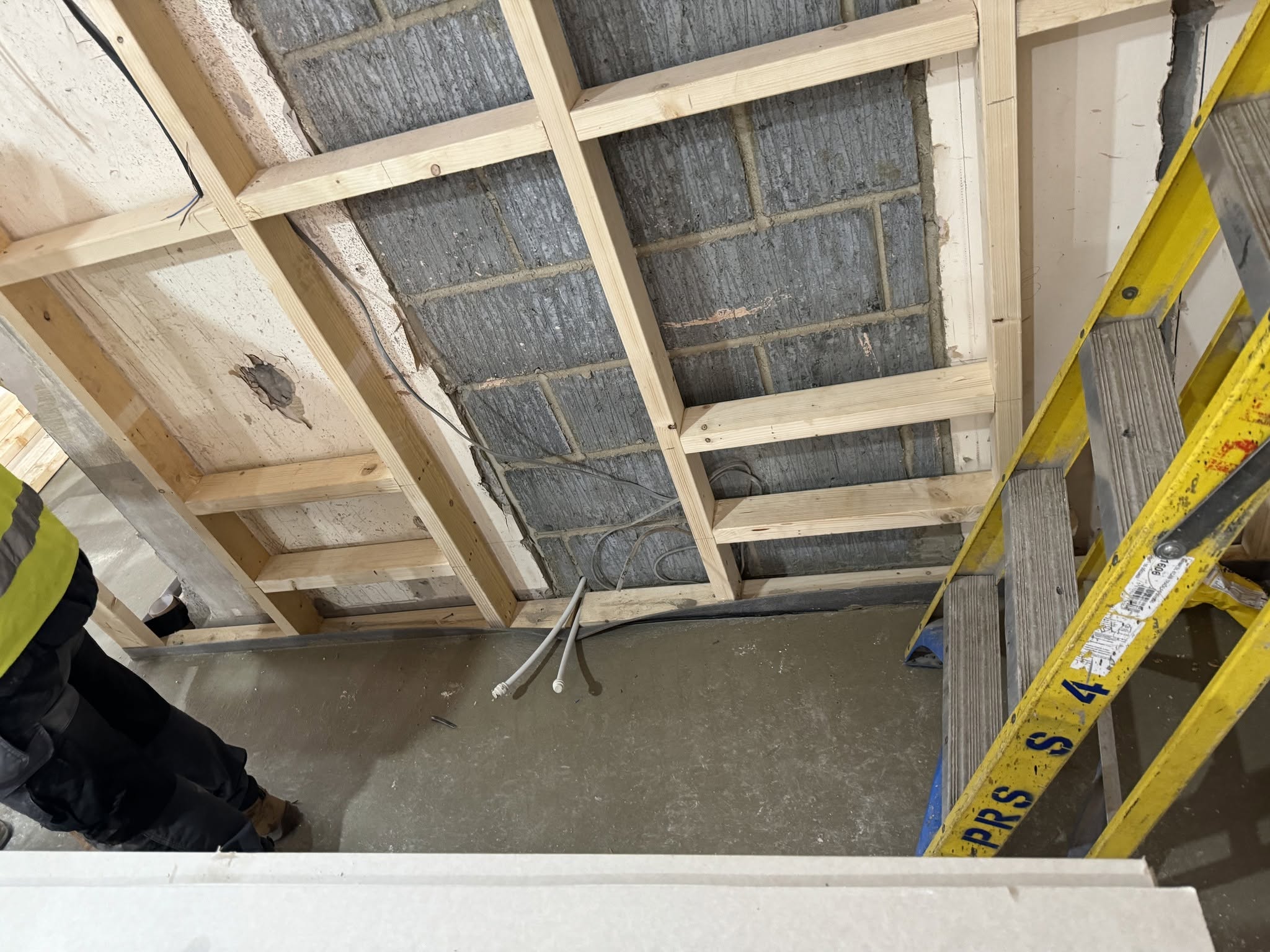 Timber stud framing and carpentry